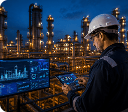 Refinery fractionator unit towers