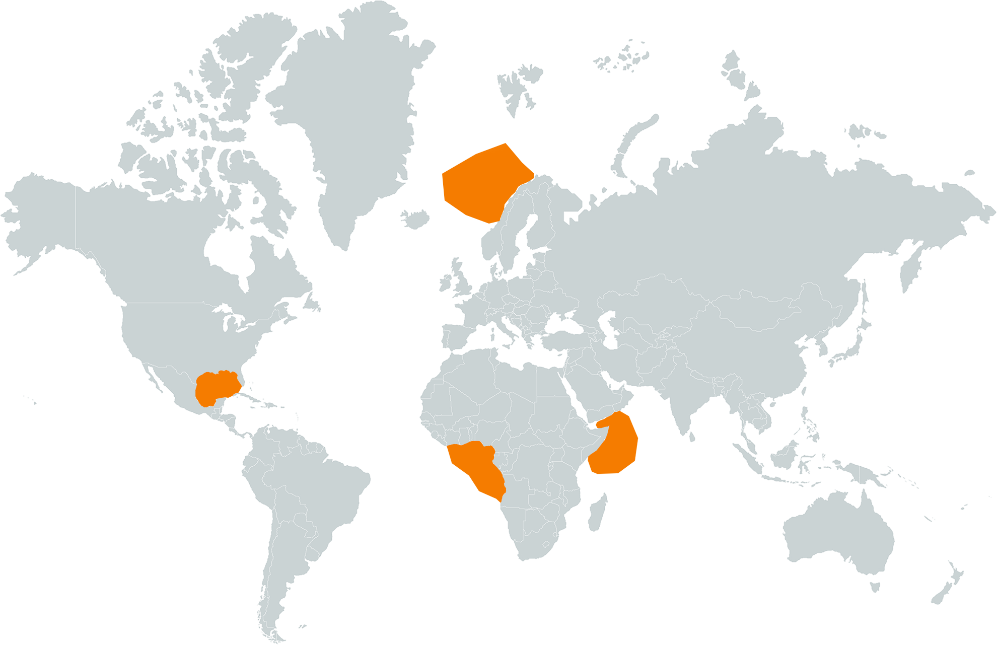 Global presence map