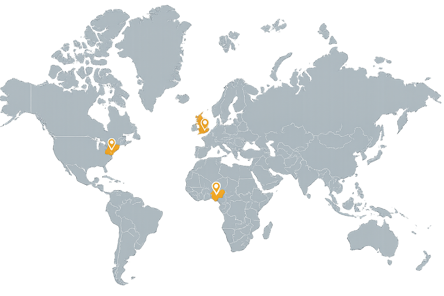 Global presence map